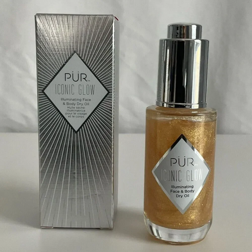 PÜR - Iconic Glow Illuminating Face & Body Dry Oil - Brand New!